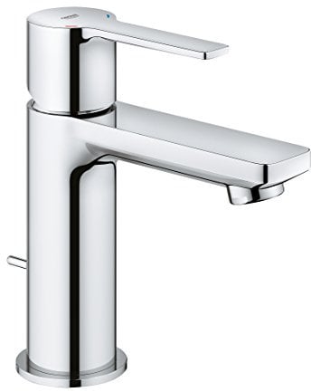 Grohe Lineare Badarmaturen - Einhand-Waschtischbatterie (DN 15 XS-Size, Einlochmontage) chrom, 32109001