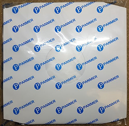 12 White Polylined Record Inner Sleeves x 100