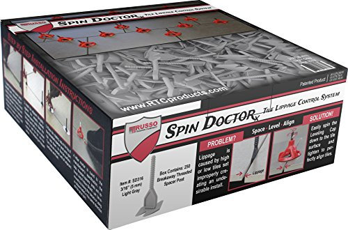 Spin Doctor Fliesen-Nivelliersystem, 1,9 cm (3/4 Zoll) Sockel, 250 Stück