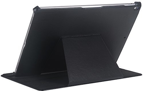 StilGut UltraSlim V2 Case, Funda con función de Soporte para su Apple iPad Pro 12.9 2017, Negro V2