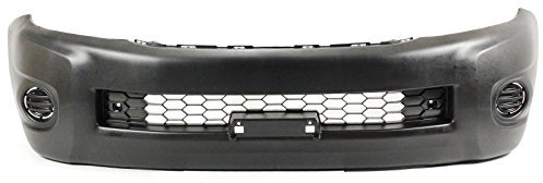 TVP Trade Vehicle Parts.co.uk Compatible With Front Bumper With Wheel Arch Moulding Holes Black Toyota Hilux 2009-2011