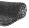 etérea Badezimmerteppich Jana - Badematte rutschfest 80x50 cm - Badvorleger waschbar Hochflor - Bathroom Mat - Badteppich Hochflor Schwer - Badläufer Teppich 50x80cm - Grau