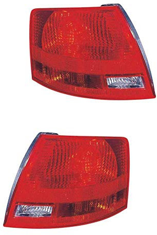 Rückleuchte Heckleuchte Set links & rechts rot P21W ohne Lampenträger für Model A4 Avant 8ED B7