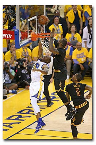 Wandbild Lebron James Super Basketball Star Kunst-Poster Leinwand Gemälde Poster und Drucke Heimdekoration (70 x 100 cm ungerahmt)