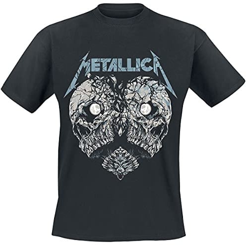 Metallica Heart Broken Herren T-Shirt Schwarz
