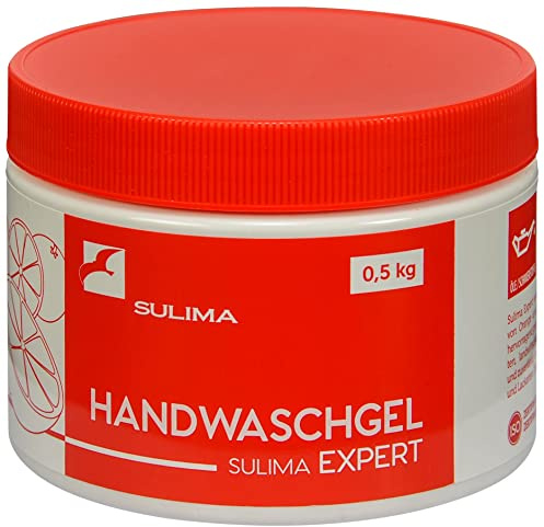 Sulima EXPERT - Handreiniger | 0,5 kg Profi Handwaschpaste für Werkstatt, Handwerk und Landwirtschaft | 500 ml | 1 Stück