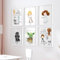 W.O.W.A – Yoda Schlafzimmer Dekor,Star Wars Raumdekoration,Star Wars Poster,Kinderzimmer Wanddekoration,Baby Wanddekoration,Star Wars Dekor,Babyzimmer Dekor (20.3x25.4 cm, ungerahmt