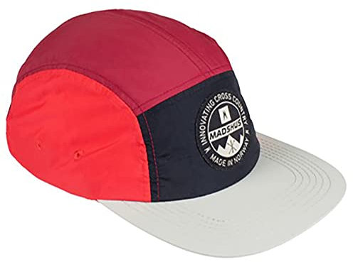 K2 Madshus Unisex – Erwachsene Cap Cap MADSHUS 5 Panel — red — 18G4322