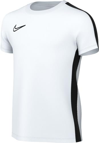 NIKE Short-Sleeve Soccer Top Y Nk DF Acd23 Top SS, White/Black/Black, DR1343-100, M