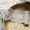 Sourcemall Spitzenband, zartes Kronenband zum Basteln, Nähen und Brautkleid, Applikation, Dekorationen, 8,4 cm breit, 4,5 m (Beige)