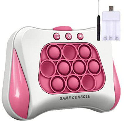 Vesone Game Controller Pop Zappel Spielzeug Popblase Sensorisches Fidget-Spielzeug Quick Popblasen Fidgetspielzeug Stressabbau Spielzeug für Kinder und Erwachsene
