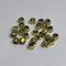 24 Pcs Leefai Gold Fingerboard Self Lock Nuts for Fingerboard Trucks-Upgraded Nylon Insert