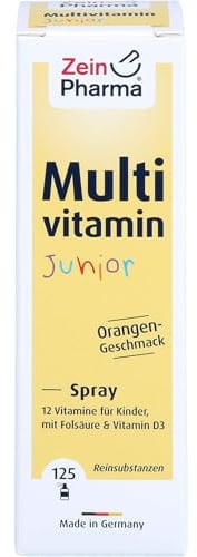 ZeinPharma Multivitamin Junior Spray mit Orangengeschmack, 25 ml Lösung