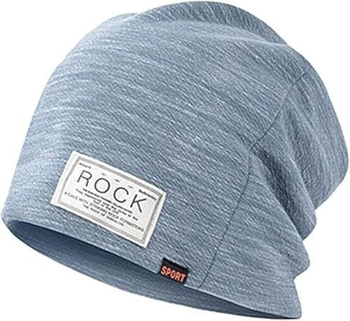 AMUCK Bonnet de protection contre les champs électromagnétiques - Chapeau Faraday unisexe - Bonnet extensible anti-rayonnement micro-ondes, bleu, taille unique