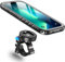 Cozycase Bike Phone Mount for iPhone 13 Pro Max Waterproof 【One Button Unlock+Auto Lock in One Second】 Metal/Aluminium【360° Rotatable Detachable】 Handlebar Motorbike Road/Mountain Bike Phone Holder