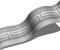 Funlife Cenefa autoadhesiva de PVC para papel pintado, cenefa de papel pintado en estilo griego, cenefa adhesiva para baño, cocina, azulejos, impermeable, decoración de habitaciones, 10 x 200 cm, gris