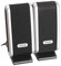 Osmond Lot de 2 haut-parleurs portables USB stéréo 3,5 mm avec prise jack pour ordinateur de bureau et ordinateur portable