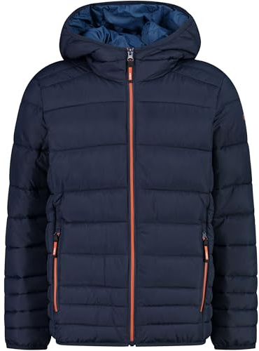 CMP Unisex Kinder Giacca Da Bambino Con Cappuccio Fisso Kinderjacke Aus Nylon Mit Fester Kapuze, Blau, 164 EU
