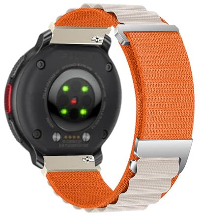 Sportarmband Kompatibel mit Polar Vantage V3 Armband, Weiches Nylon Geflochten Ersatzarmbänder mit Verstellbares Metall G-Haken Armband für Polar Vantage V3 Atmungsaktiv Uhrenarmband Damen Herren (15)