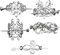 5 Pièces Cheveux Viking- Nœuds, Celtique Épingle à Cheveux, Cheveux Vintage Celtique, Métal Design, pour Chignon Accessoires Décoratifs Mariages, Fêtes, Travail