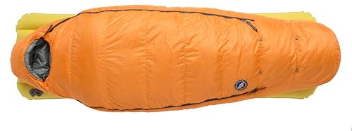 Big Agnes Torchlight EXP Youth 20 Kinderschlafsack, Tangelo/Chinois Green, 163cm