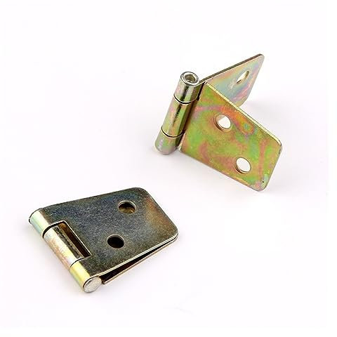 DQZRTUECA 20pcs Antique Bronzescharniere Schrank Tür Schubladen Dekoratives Scharnier for Schmuck Aufbewahrung Holzkastenmöbel