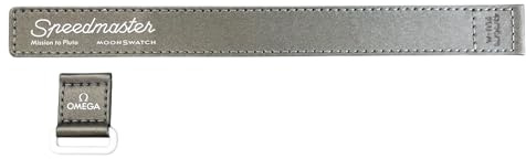 Swatch Moonswatch Omega Mission to Pluto Armband, Medium, Nylon, Kein Edelstein