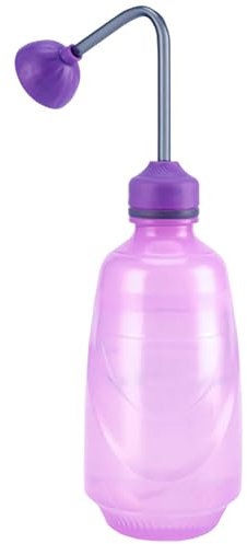 Petit Arrosoir pour Germes, 450 ML Mini Arrosoir, Arrosoir pour Plantes en Pot, Petit Arroseur Bonsai, Pulverisateur a Main, pour Les Bonsaïs, Les Plantes et Les Cultures(Rose)