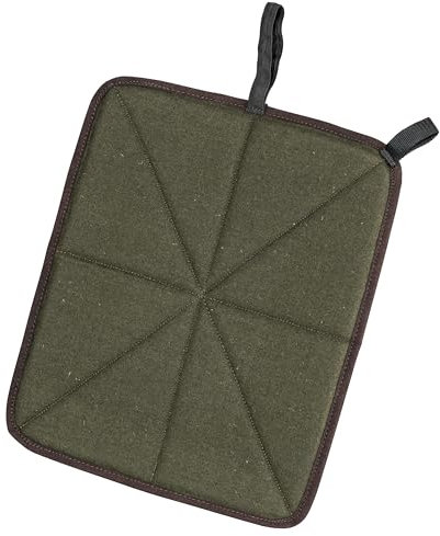 Sitzkissen Ansitzkissen Jagd Outdoor Trekking Camping Iso Thermo aus Loden, 40 x 32 cm, Grün