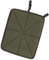 Sitzkissen Ansitzkissen Jagd Outdoor Trekking Camping Iso Thermo aus Loden, 40 x 32 cm, Grün