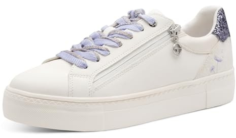 Tamaris Damen Low-Top Sneaker, Frauen Sneaker,Wechselfußbett,Comfort Lining