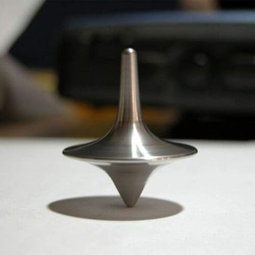 Toupie de précision, portable, en métal, de qualité supérieure, exquise et parfaite équilibre, gyroscope de bureau, jouet vintage en alliage de zinc, jouet de bureau EDC petit