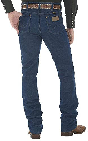 Wrangler Herren Cowboy Cut Slim Fit Jeans, Indigo Starr, 35W / 32L EU