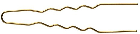 Comair Épingles Onduler, Ondulé, 45mm, Or, 50