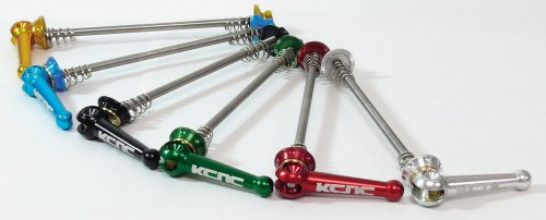 KCNC KQR-Skewer MTB Schnellspanner Titan grün