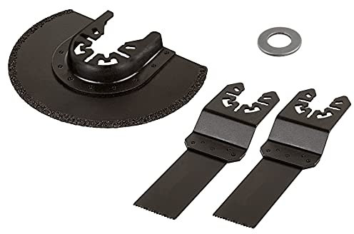 wolfcraft Juego de accesorios PRO HCS de 3 piezas, enganche universal I 3992000