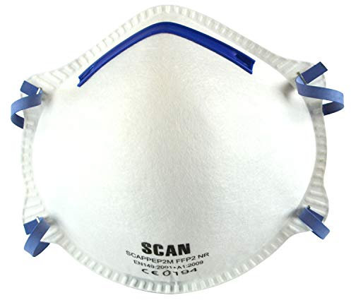 Scan SCAPPEP2MB - Mascarilla de seguridad (pack de 20)