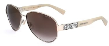 Jimmy Choo BABA/S Light gold cream 59/13/135 Damen Sonnenbrillen