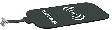 EUFAB 16452 Empfänger für Induktions Lader Reverse Micro USB-B