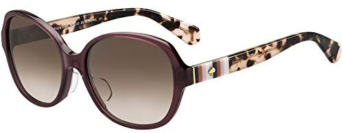 Kate Spade Unisex Cailee/f/s Sunglasses, 0T7/HA Plum, 56