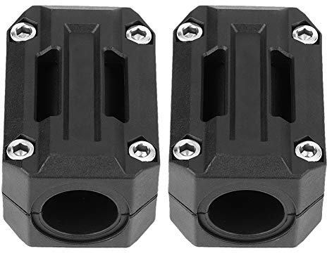 Schutzblock, Fydun Motorschutz Stoßstange Schutz Universal 22mm 25mm 28mm Dekorative Block