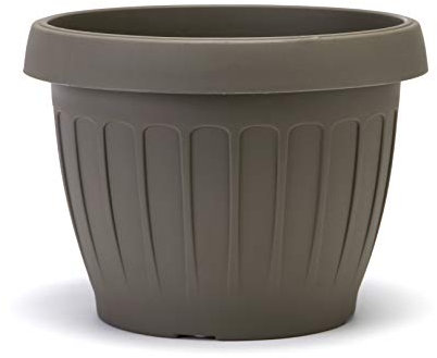 Bama Vaso, Fiori di Terra, in Resina, Cappuccino, Ø 35 cm