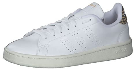 Adidas Damen Advantage Sneakers, Ftwwht/Ftwwht/Whitin, 40 EU
