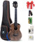 Batking Tenor Ukulele, massive Mahognay 26 Zoll Hawaii-Ukulelen für Erwachsene, für Anfänger, Professionelles Ukalalee mit Ukulele-Anfänger-Se