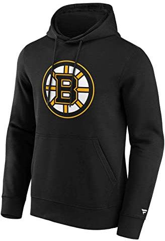 Fanatics - NHL Boston Bruins Primary Logo Graphic Hoodie Farbe Schwarz, Größe XXL