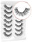 Onlyall cils naturels vison faux cils naturels vaporeux cils doux clair bande cils moelleux faux cils 14MM A11