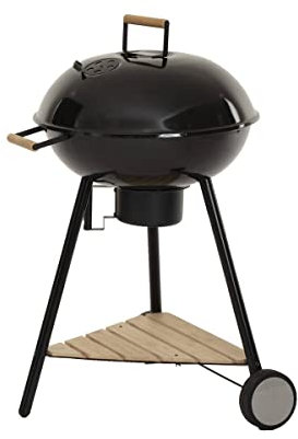 Neka - Barbecue à charbon Bisca - L. 57 cm - Noir
