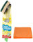 Fillable Washing up Brush and Sponge - Easy Grip Dish Cleaner - with Ultra Absorbent Microfibre Cleaning Cloth