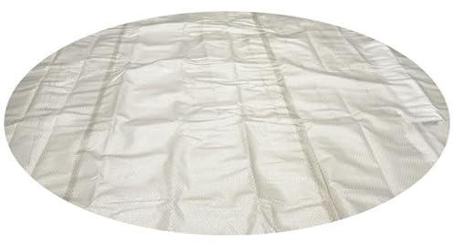 Poolpanda Power Solarfolie Ø 366 cm rund | Stärke 300 µm | transparent | zuschneidbar | Solarplane für Pool | Poolheizung