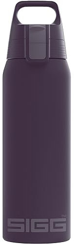 SIGG - Gourde Isotherme 750 ml - Shield Therm One Nocturne - Rando, Fitness, Yoga - Convient Aux Boissons Gazeuses - Étanche - Passe Au Lave Vaisselle - Sans BPA - Acier Inox 90% Recyclé - Violet